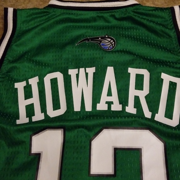 Orlando Magic Howard NBA Jersey rare celtic colors - Picture 3 of 4